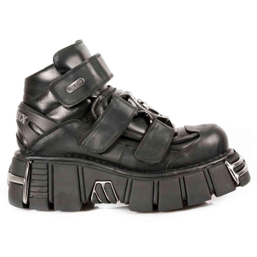 New Rock - M-285-S1 Niedrige Schuhe - Schwarz